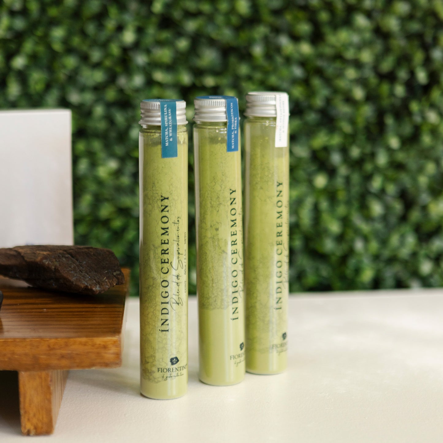 Set Indigo Ceremony · 3 Sabores (Blend de Superalimentos)