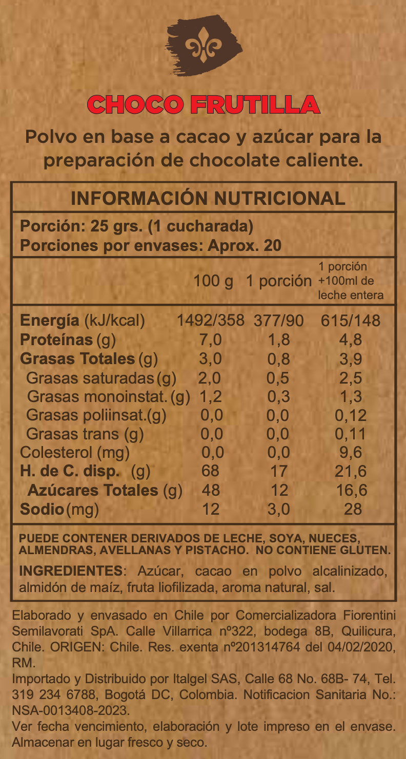 Choco Hot Fragola 2x1