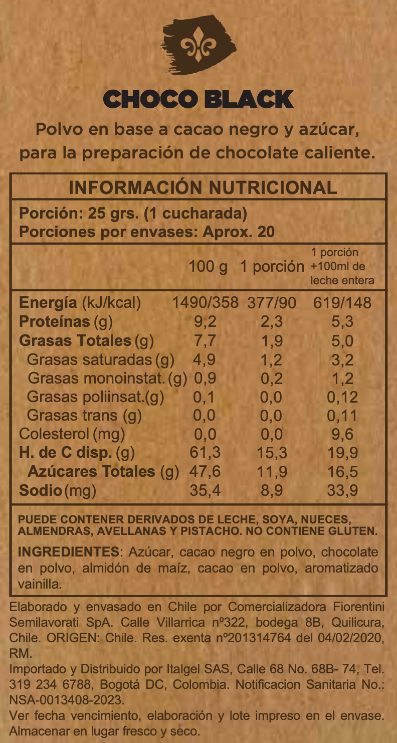 Choco Nero Fondente al 70%