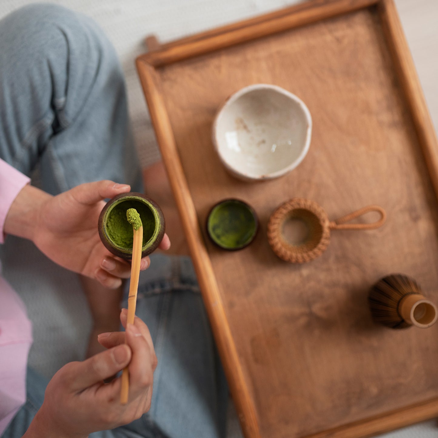Set Indigo Ceremony · 3 Sabores (Blend de Superalimentos)