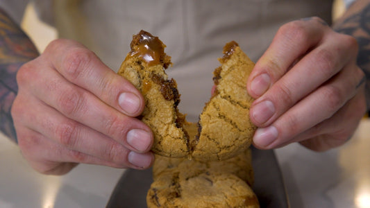 GALLETAS RELLENAS CON CARAMELO