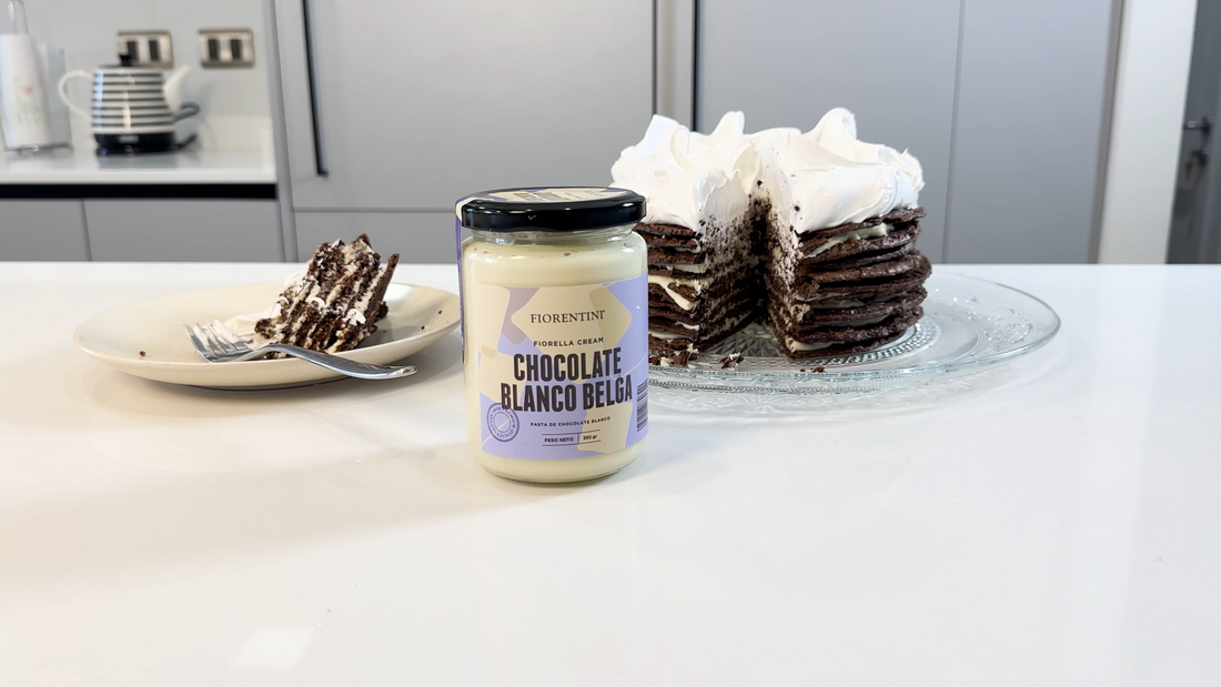 Rogel de Brownie con Fiorella Cream x Panchi