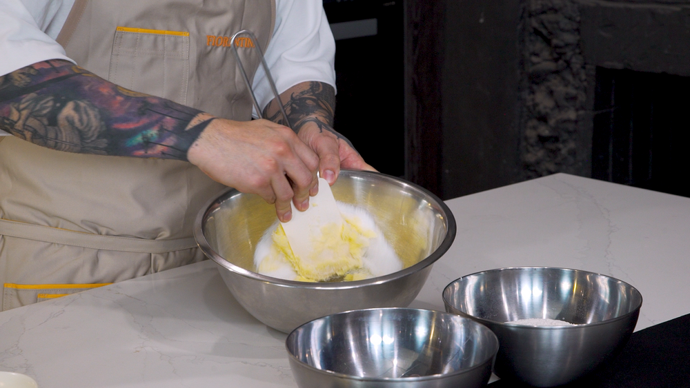 Paso de la receta