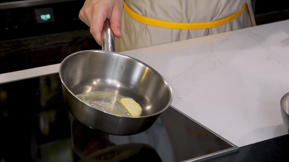 Paso de la receta