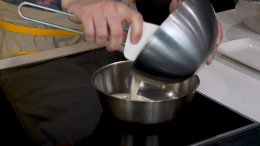 Paso de la receta