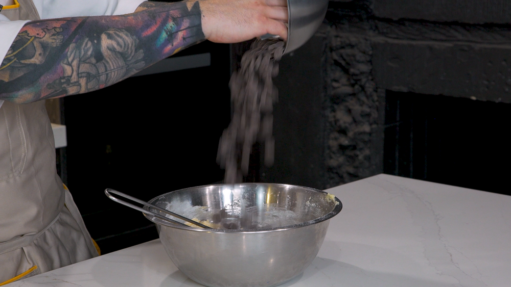 Paso de la receta