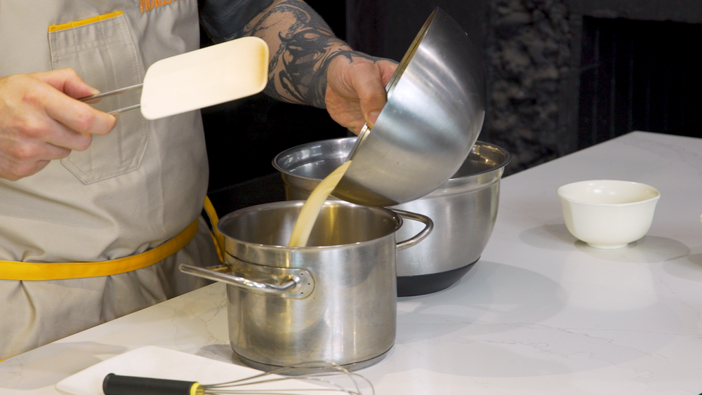 Paso de la receta