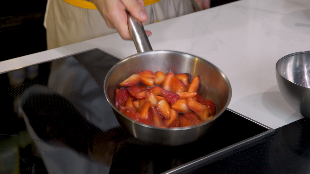 Paso de la receta