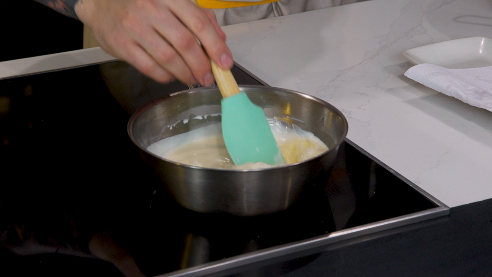 Paso de la receta