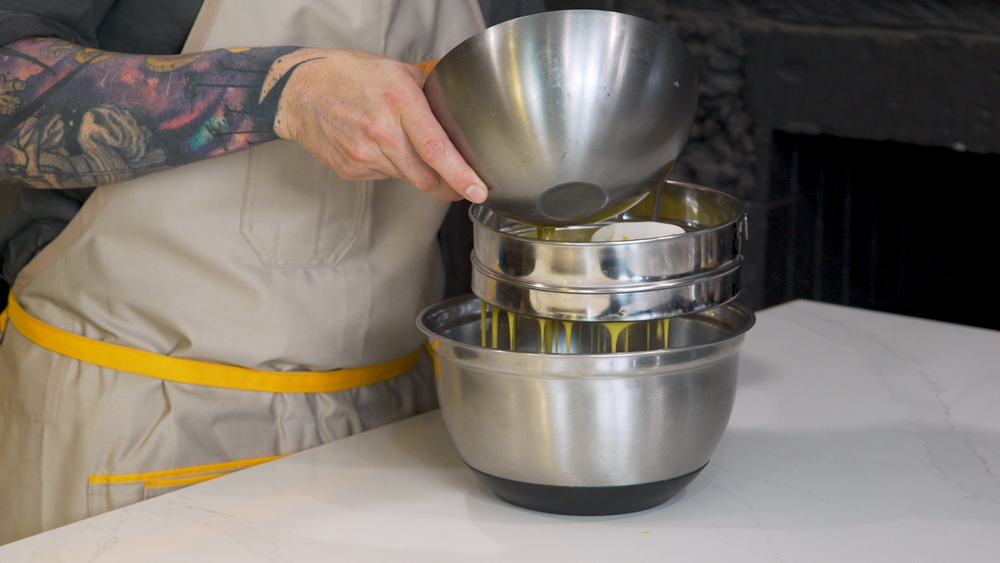 Paso de la receta
