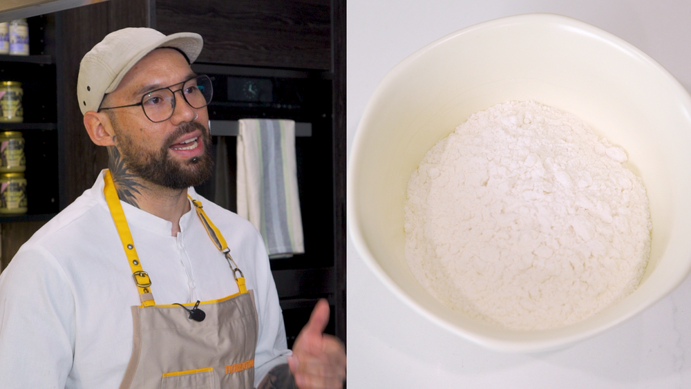 Paso de la receta