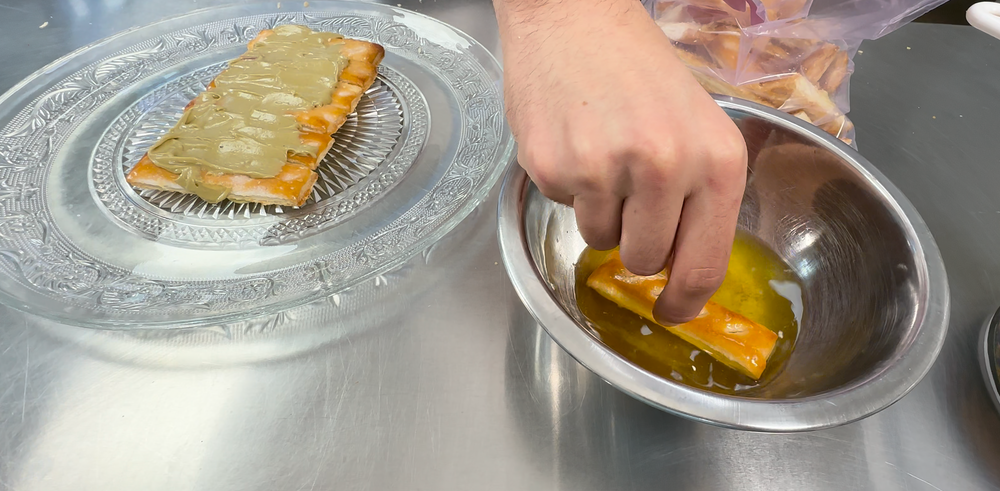 Paso de la receta
