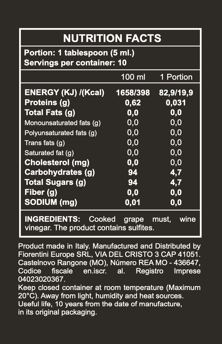 Di modena balsamic vinegar