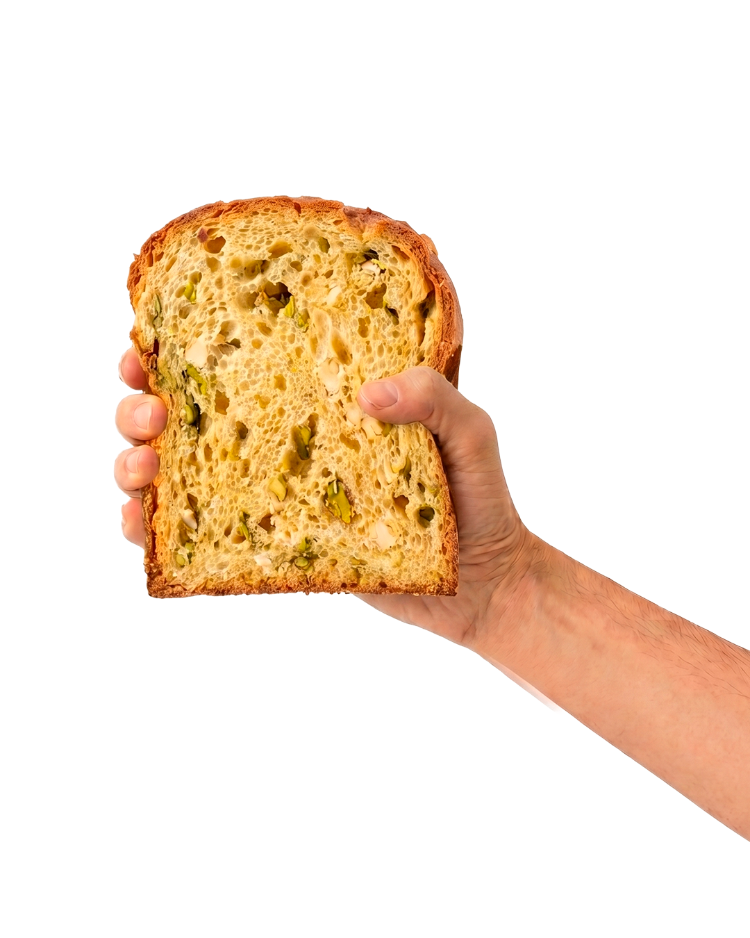 PANETTONE CHUNKS DI CIOCCOLATO AL PISTACCHIO
