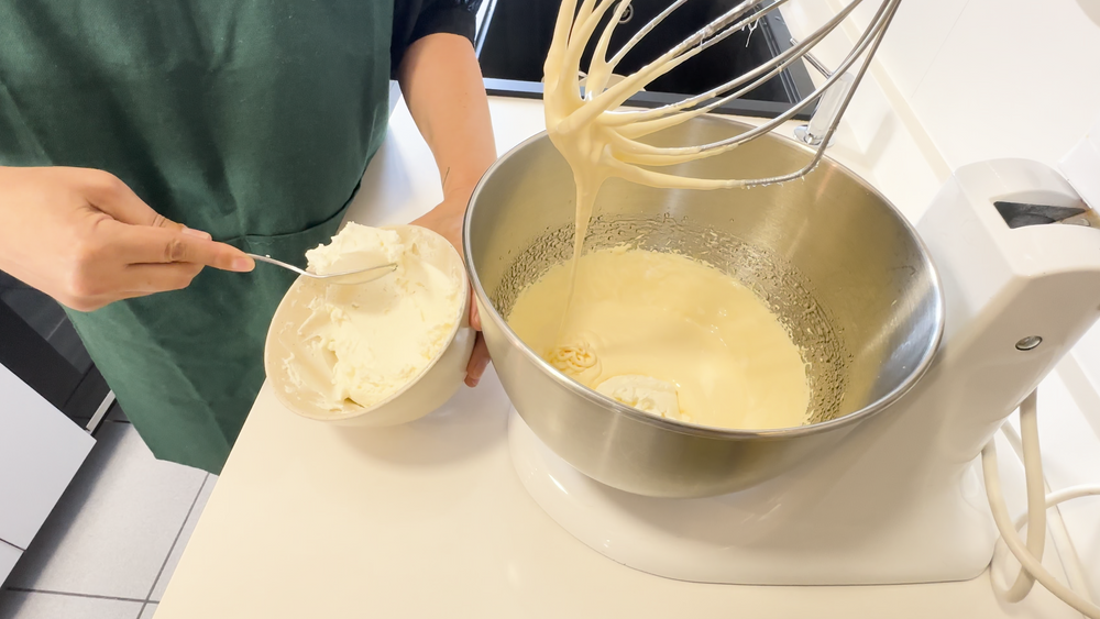 Paso de la receta