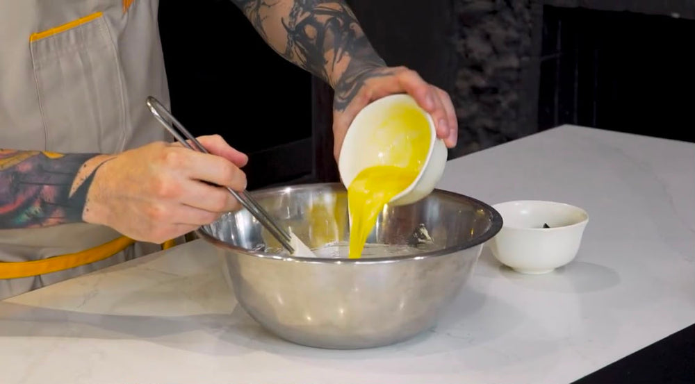 Paso de la receta