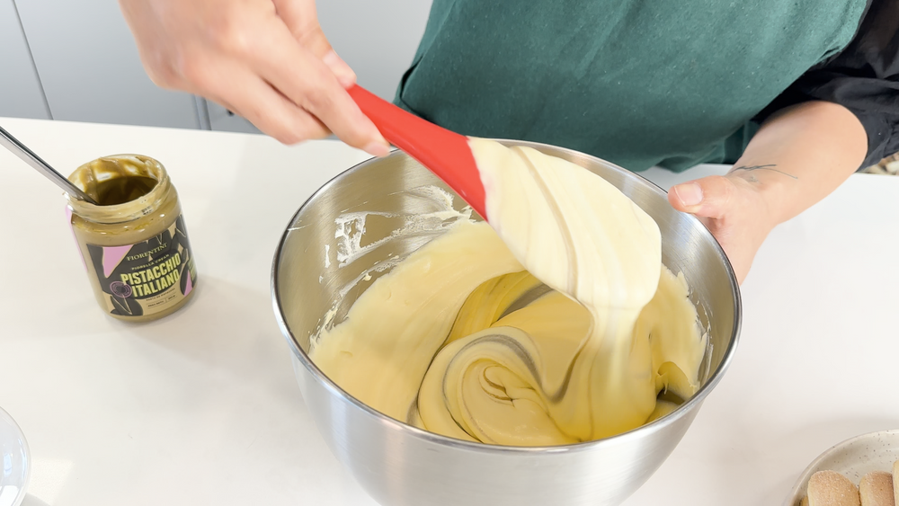 Paso de la receta