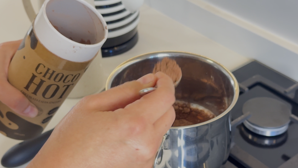 Paso de la receta