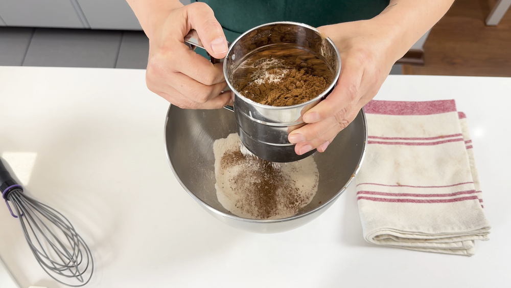 Paso de la receta