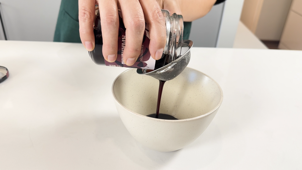 Paso de la receta