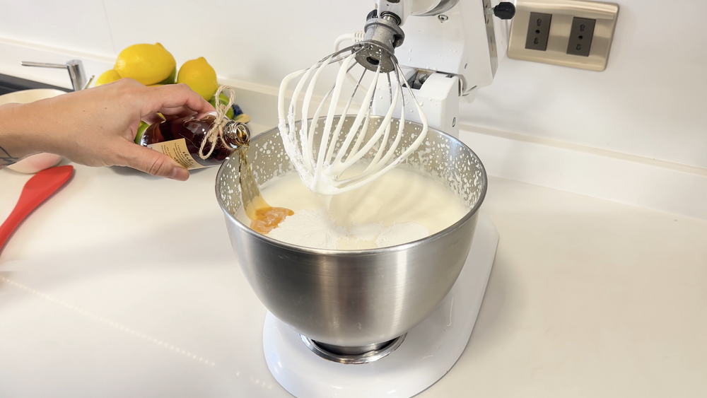 Paso de la receta